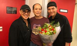 向佐的师傅是李连杰吗 向佐晒李连杰近照